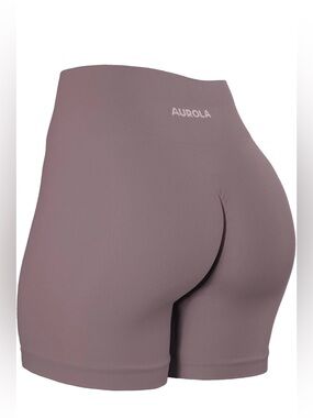 Seamless Stretch Biker Shorts - Pale Pink